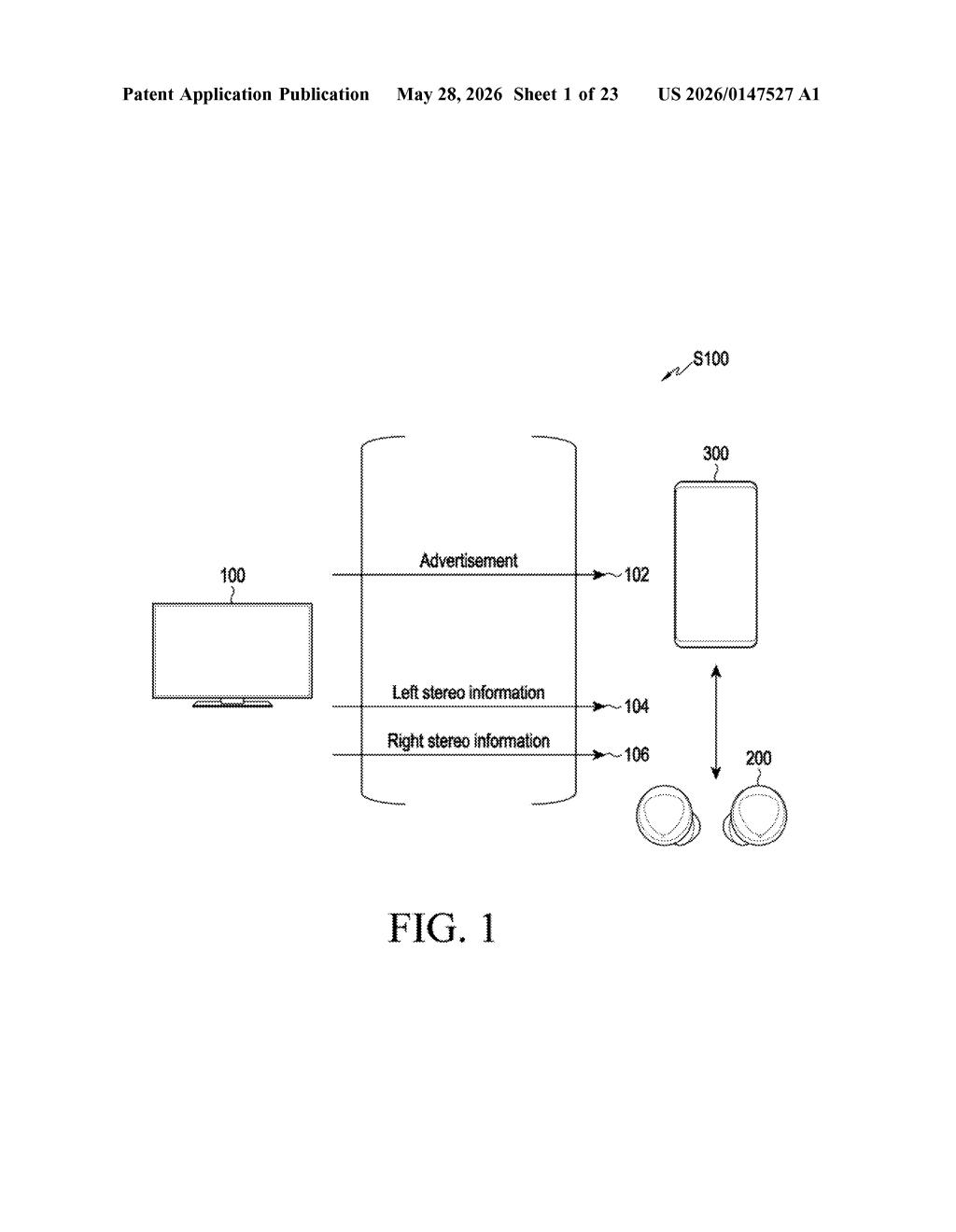 Samsung Patent: Dynamic Codec Switching for Bluetooth Audio — figure from US 2026/0147527 A1