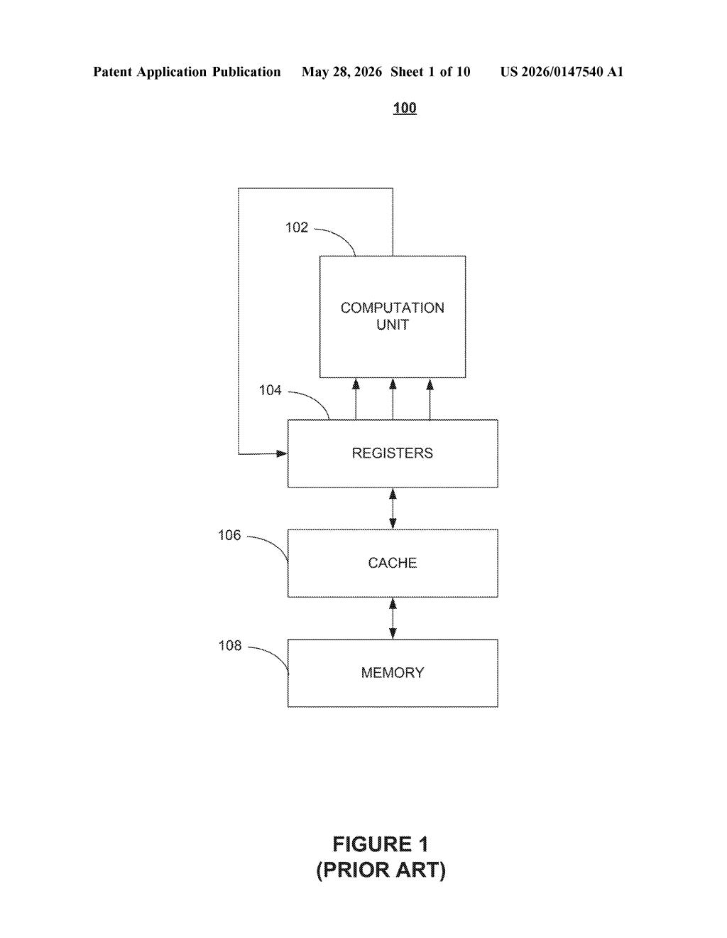 Tesla Patent: Accelerated Mathematical Engine for AI Chips — figure from US 2026/0147540 A1