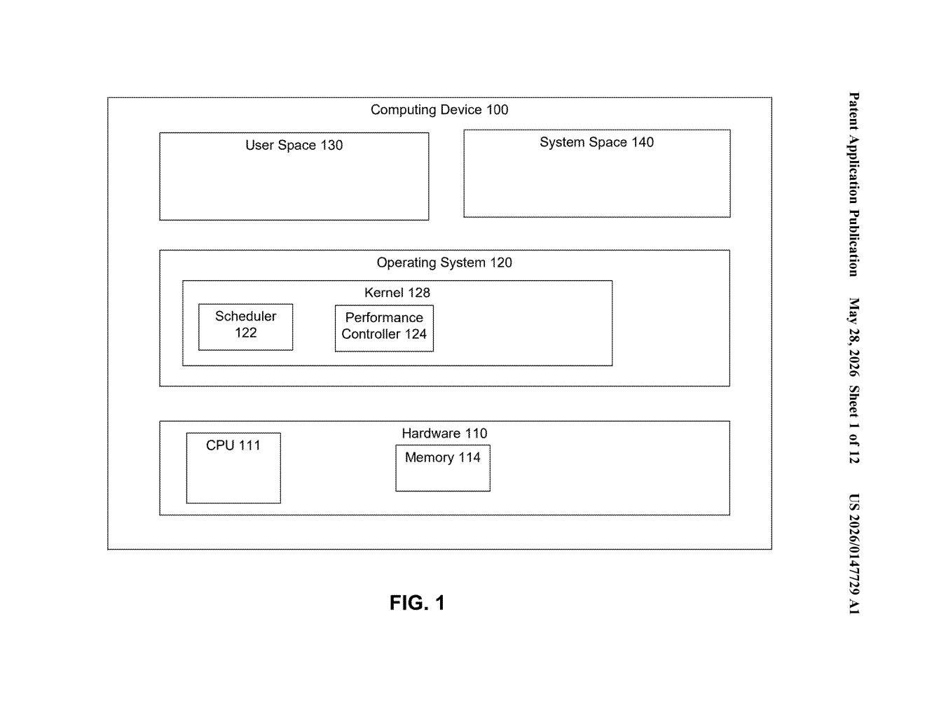 Apple Patent: Performance Islands for CPU Clusters — figure from US 2026/0147729 A1