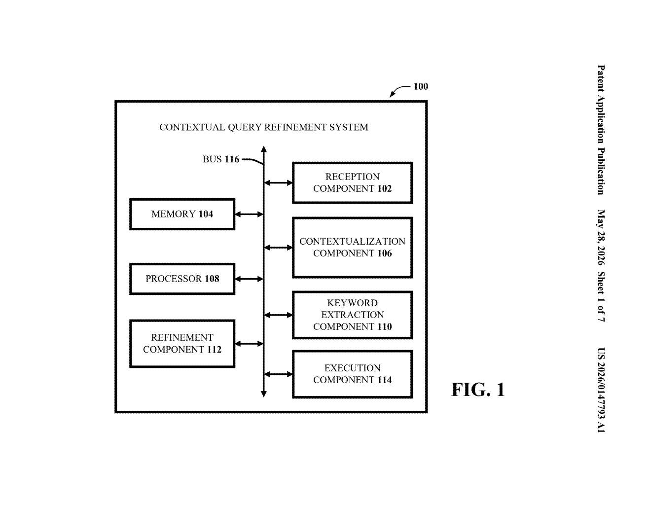 IBM Patent: Smarter RAG Queries via Contextual Refinement — figure from US 2026/0147793 A1