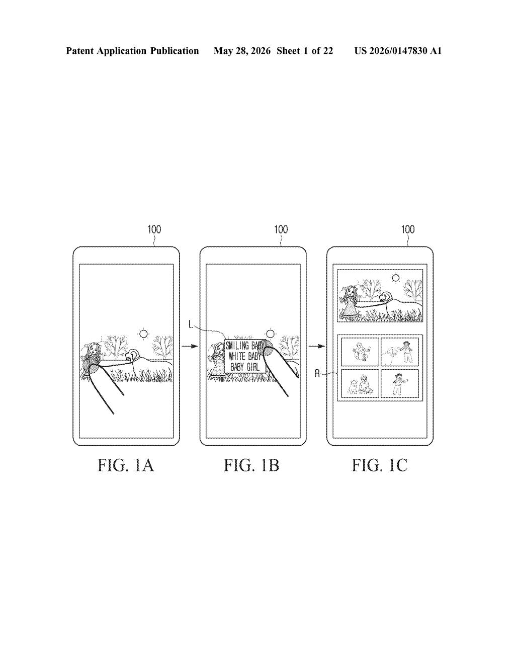 Samsung Patent: AI-Powered Object-Based Image Search — figure from US 2026/0147830 A1