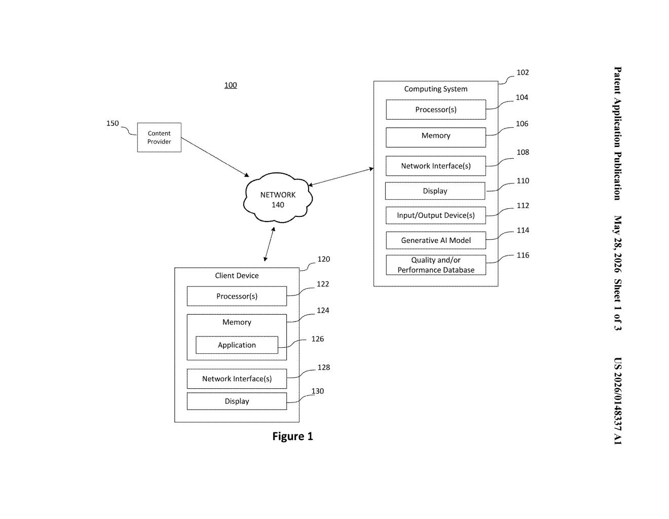 Google Patent: AI Aspect Ratio Reformatting for Images — figure from US 2026/0148337 A1