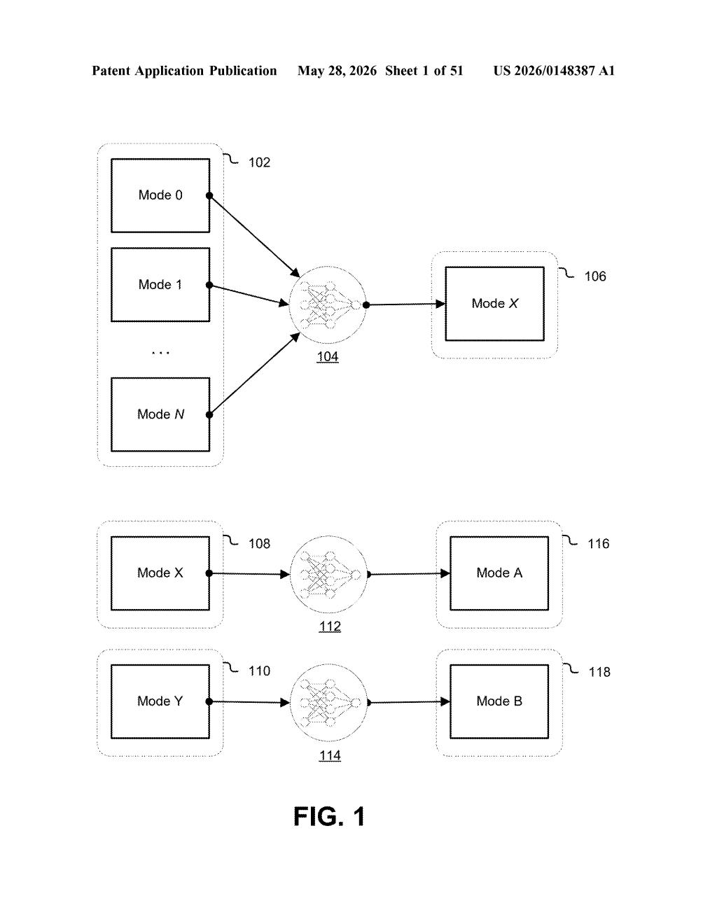 Nvidia Patent: AI Fills In Missing Medical Scan Types — figure from US 2026/0148387 A1
