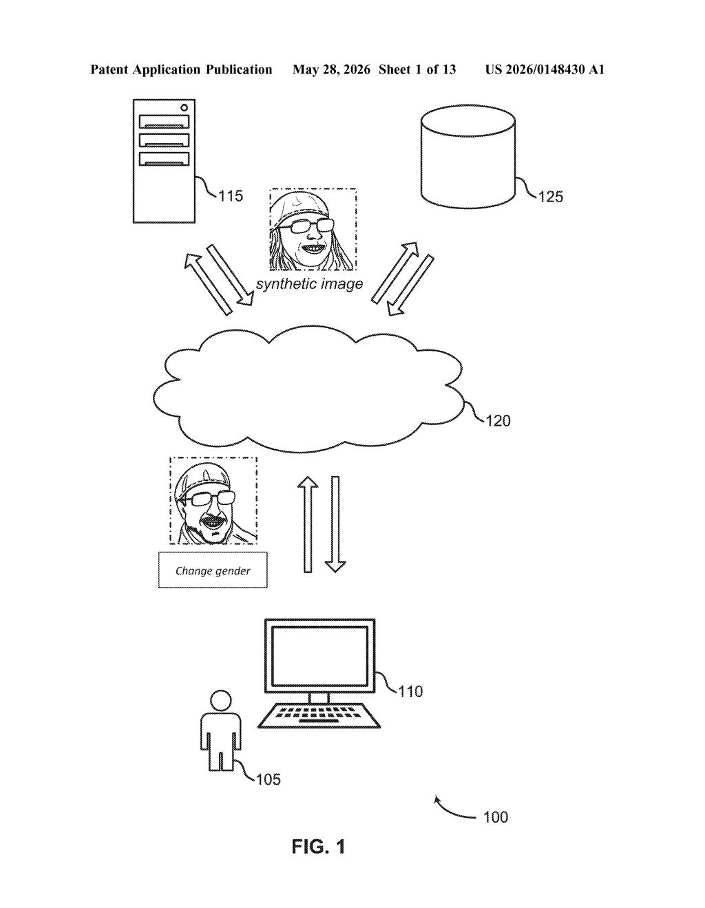 Adobe Patent: Self-Improving Diffusion Models Explained — figure from US 2026/0148430 A1