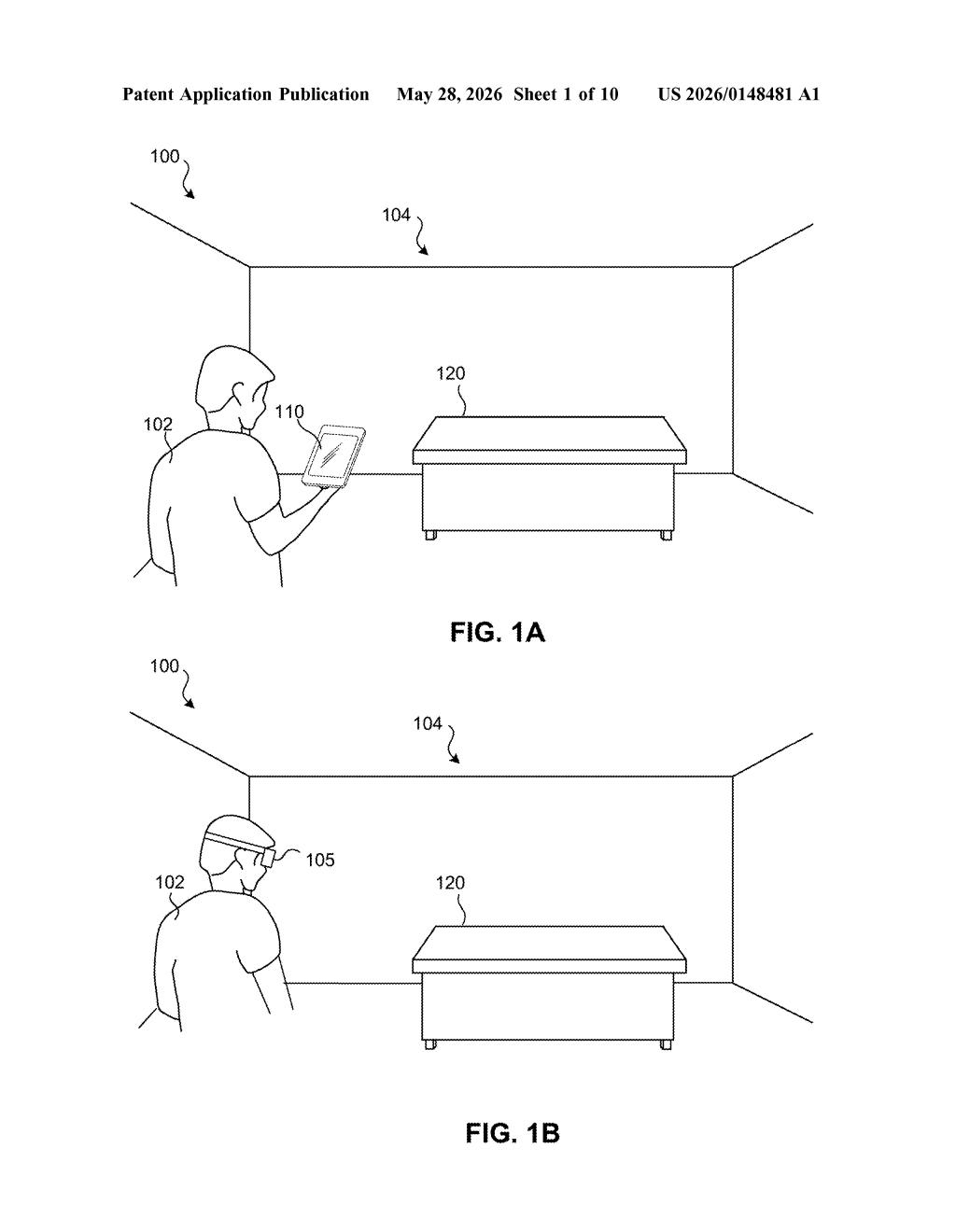 Apple Patent: Mono Image to 3D Gaussian Splatting — figure from US 2026/0148481 A1