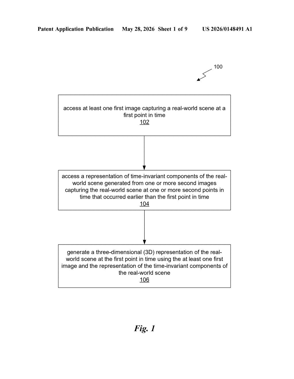 Nvidia Patent: 3D Scene Memory for Autonomous Driving AI — figure from US 2026/0148491 A1