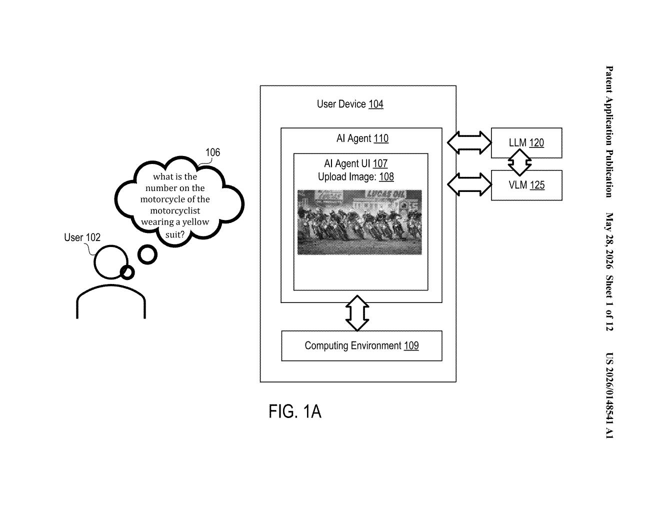 Salesforce Patent: Multi-Modal AI Reasoning Training — figure from US 2026/0148541 A1