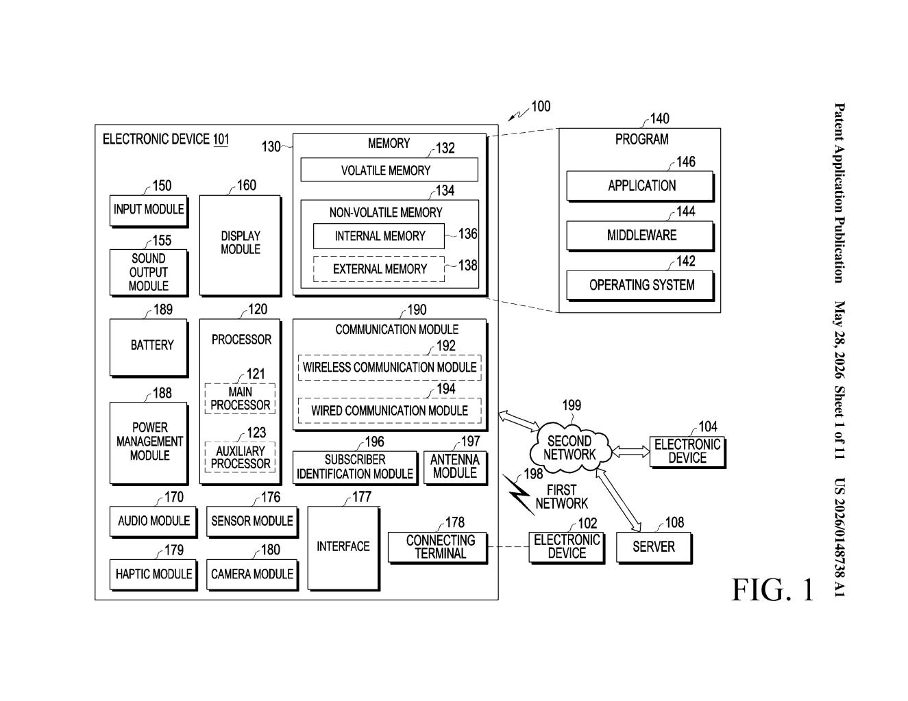 Samsung Patent: Location-Aware Voice Shortcut Commands — figure from US 2026/0148738 A1