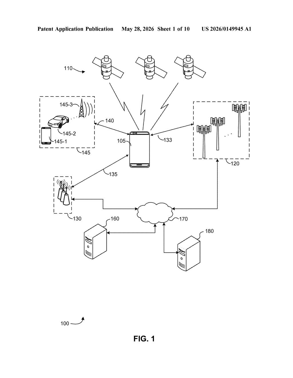 Qualcomm Patent: Hybrid Cooperative Device Positioning — figure from US 2026/0149945 A1