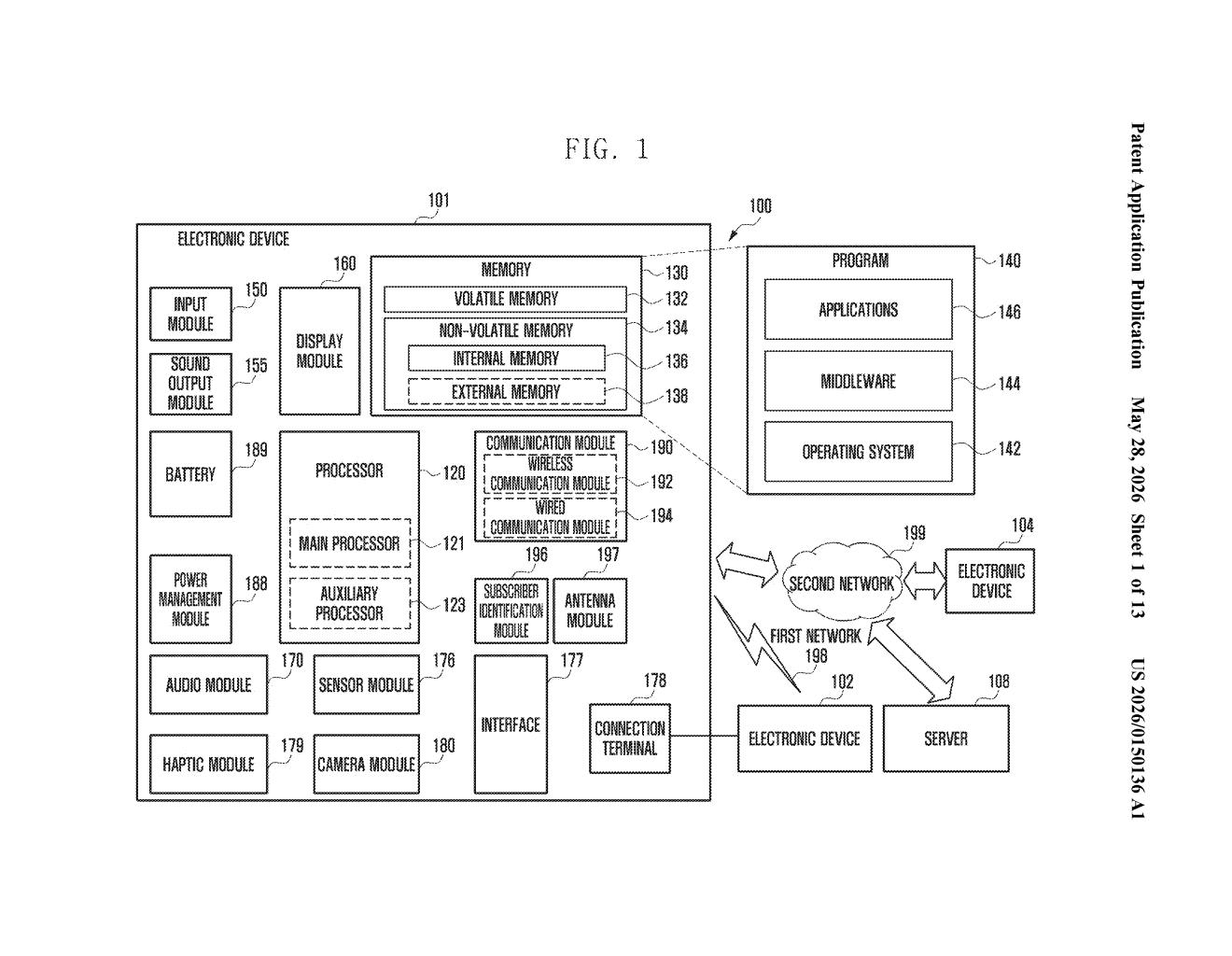 Samsung Patent: NAN-Based Dual-Method Device Pairing — figure from US 2026/0150136 A1