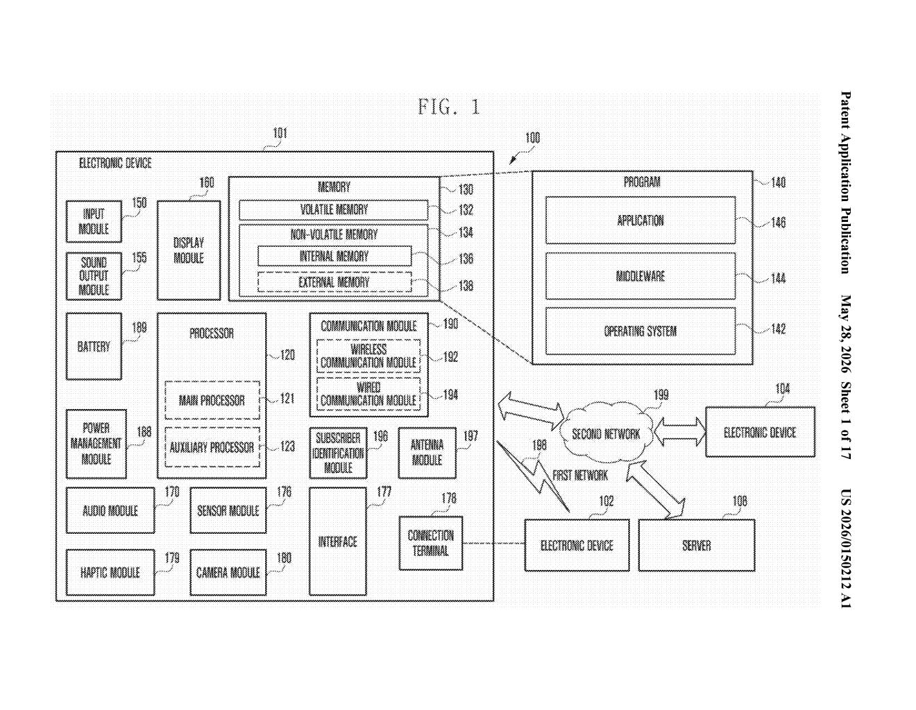 Samsung Patent: Fixing Moiré Screen Distortion at Display Edges — figure from US 2026/0150212 A1