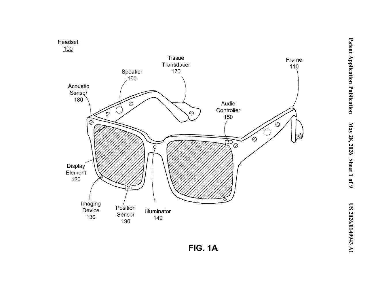 Meta Patent: Real-Time Translation with Spatial Audio — figure from US 2026/0149943 A1
