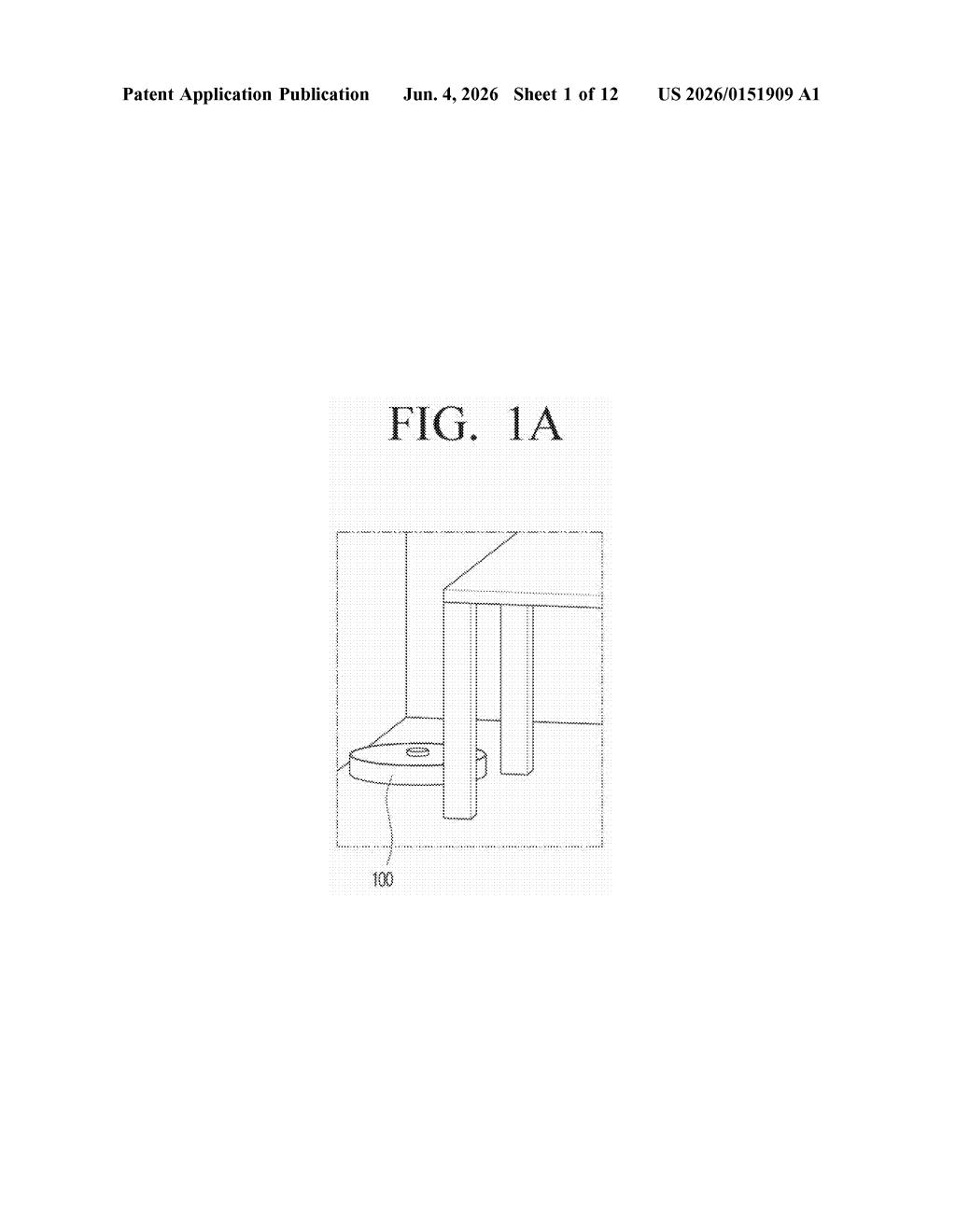 Samsung Patent: Robot Navigation Through Crowded Spaces — figure from US 2026/0151909 A1