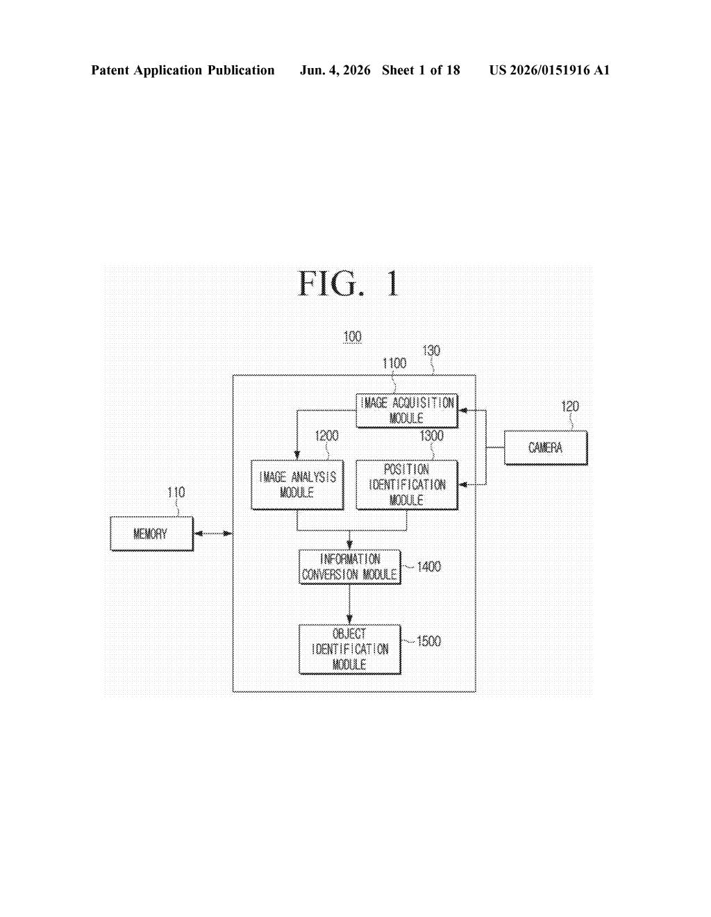 Samsung Patent: Robot That Follows Your Gaze to Identify Objects — figure from US 2026/0151916 A1
