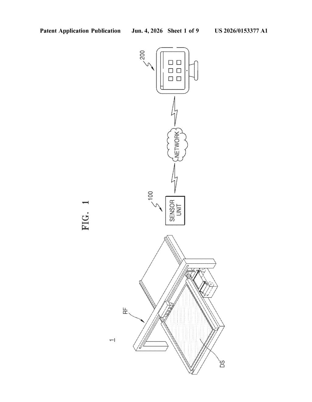 Samsung Display Patent: Vibration-Based Equipment Fault Detection — figure from US 2026/0153377 A1