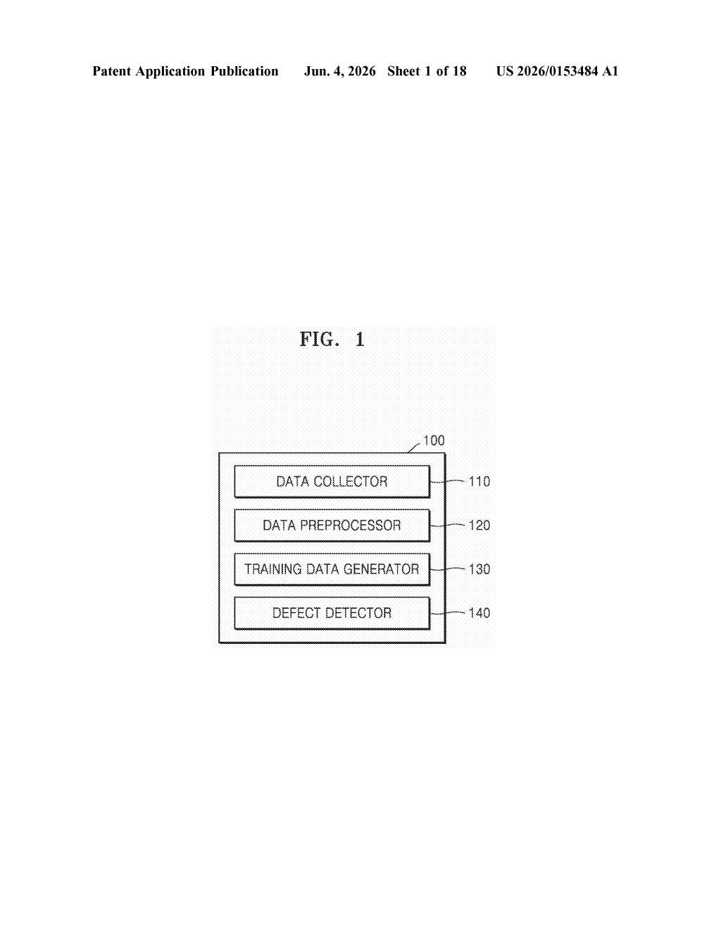 Samsung Patent: Ultrasonic Defect Detection with Deep Learning — figure from US 2026/0153484 A1