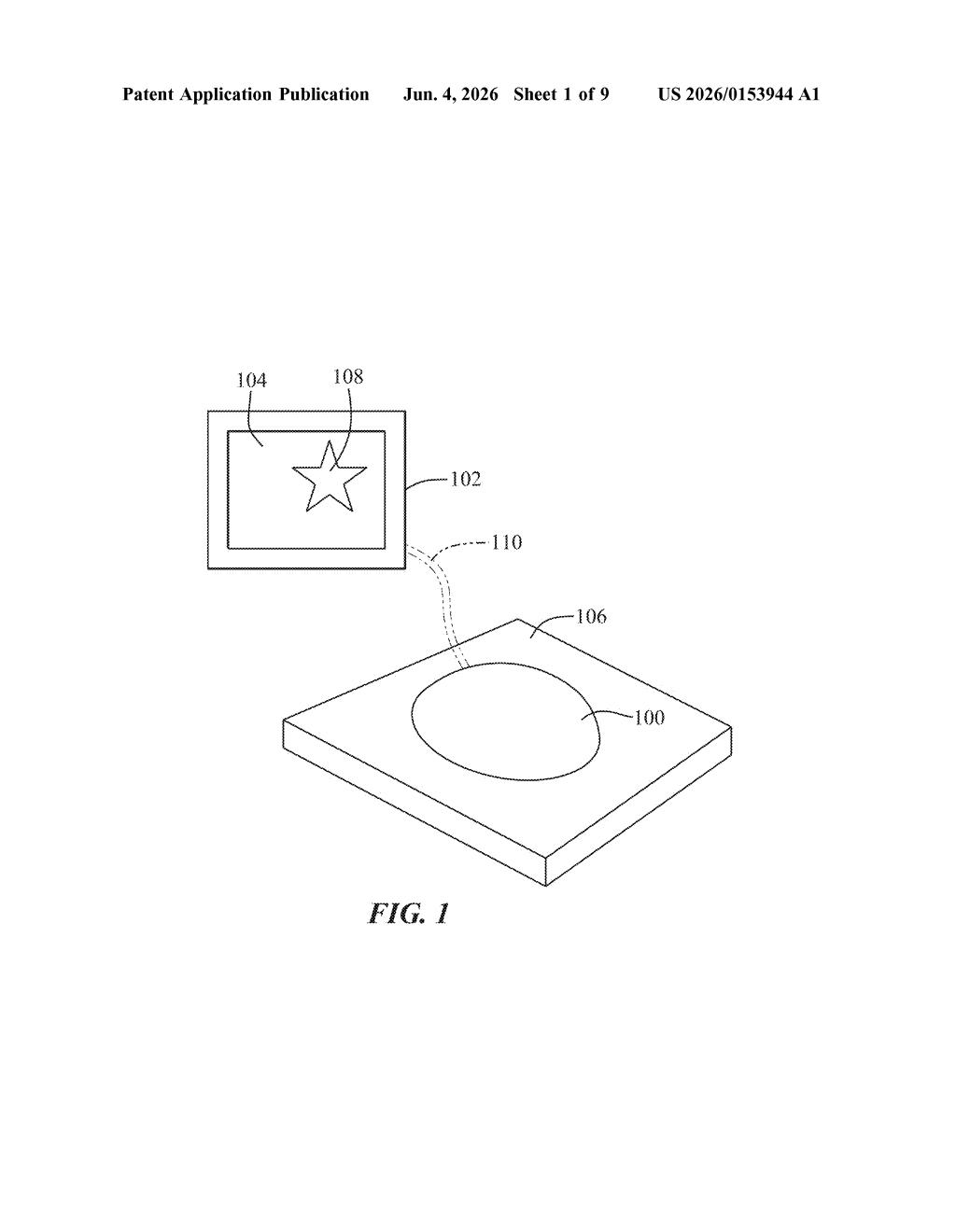 Apple Patent: Tilt-Sensing Input Device Explained — figure from US 2026/0153944 A1