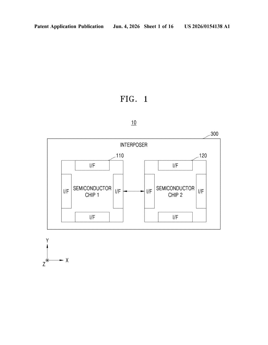 Samsung Patent: Shared Private Memory for Multi-Chip Packages — figure from US 2026/0154138 A1