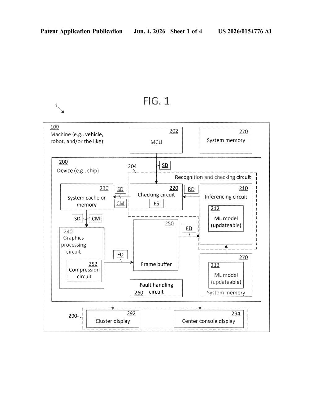 Samsung Patent: AI-Based Frame Data Error Detection — figure from US 2026/0154776 A1