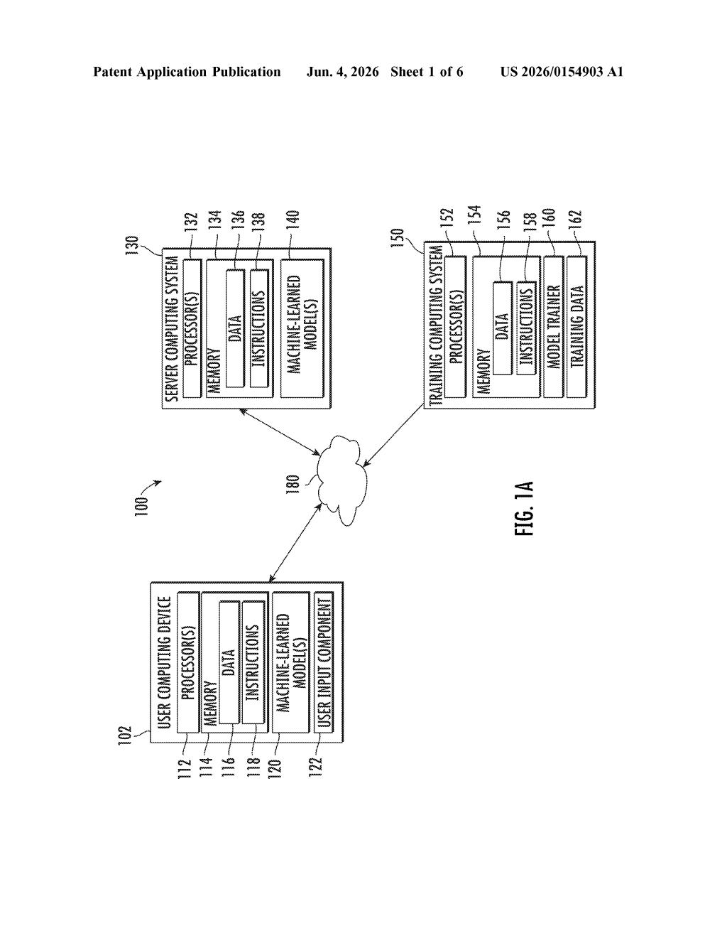 Google Patent: Subject-Driven Text-to-3D Model Generation — figure from US 2026/0154903 A1
