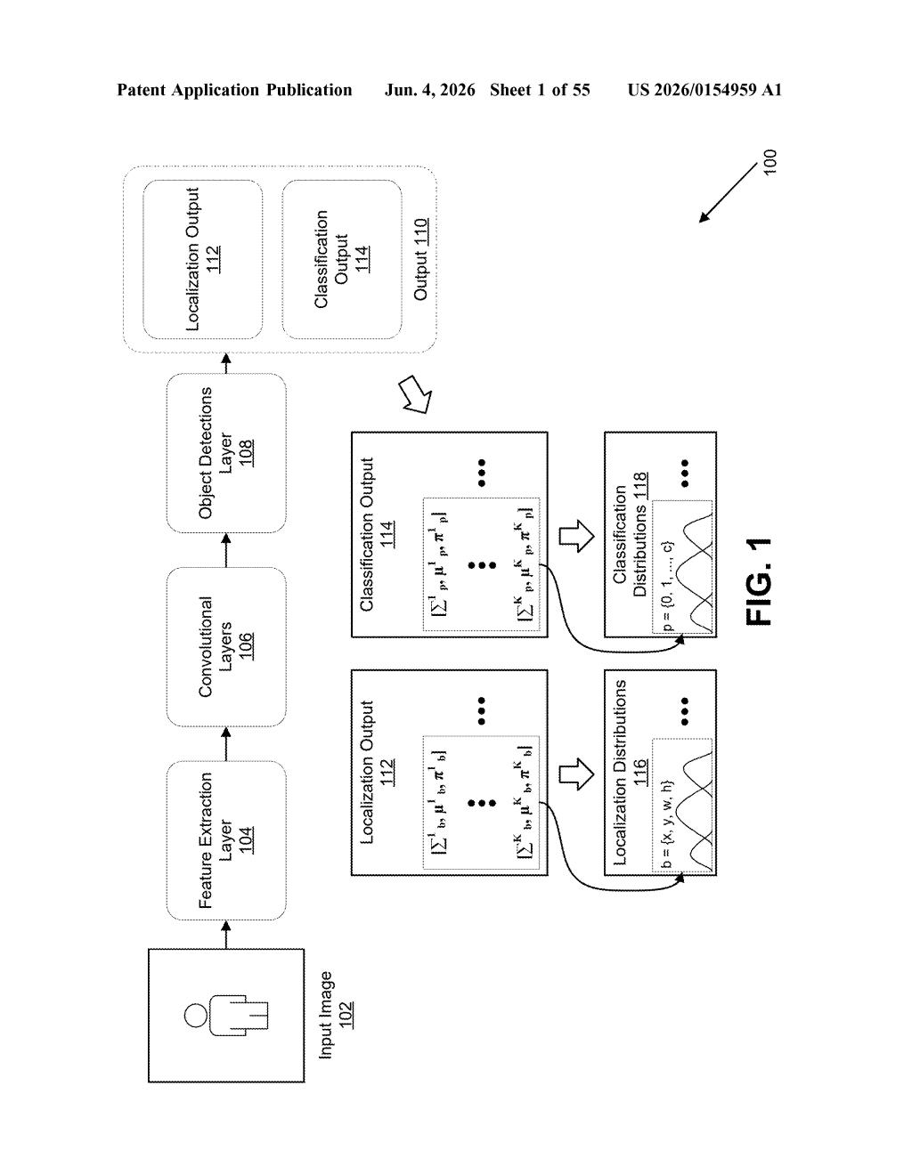 Nvidia Patent: Neural Network Object Identification — figure from US 2026/0154959 A1