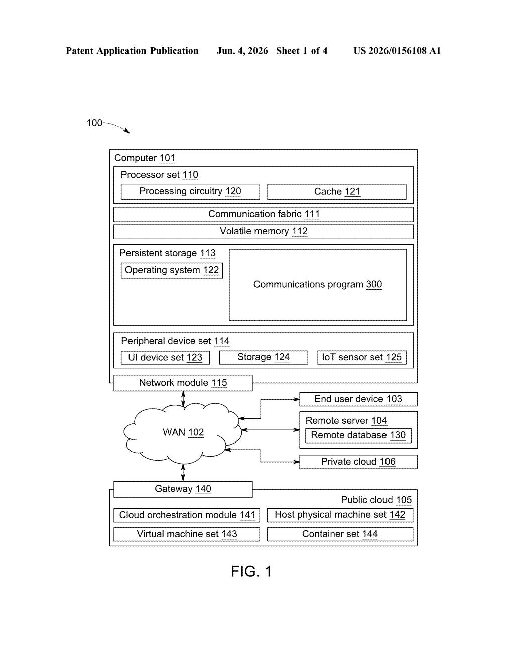 IBM Patent: Secure VM Communication with Expiring TLS Certs — figure from US 2026/0156108 A1