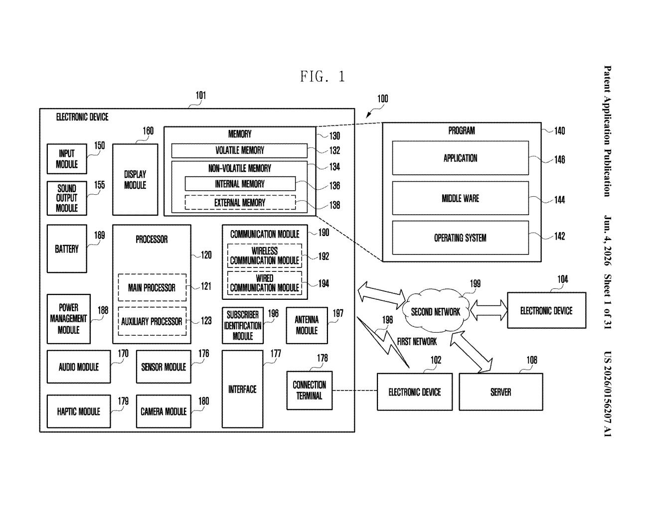 Samsung Patent: Protective Film for Rollable Display Phones — figure from US 2026/0156207 A1