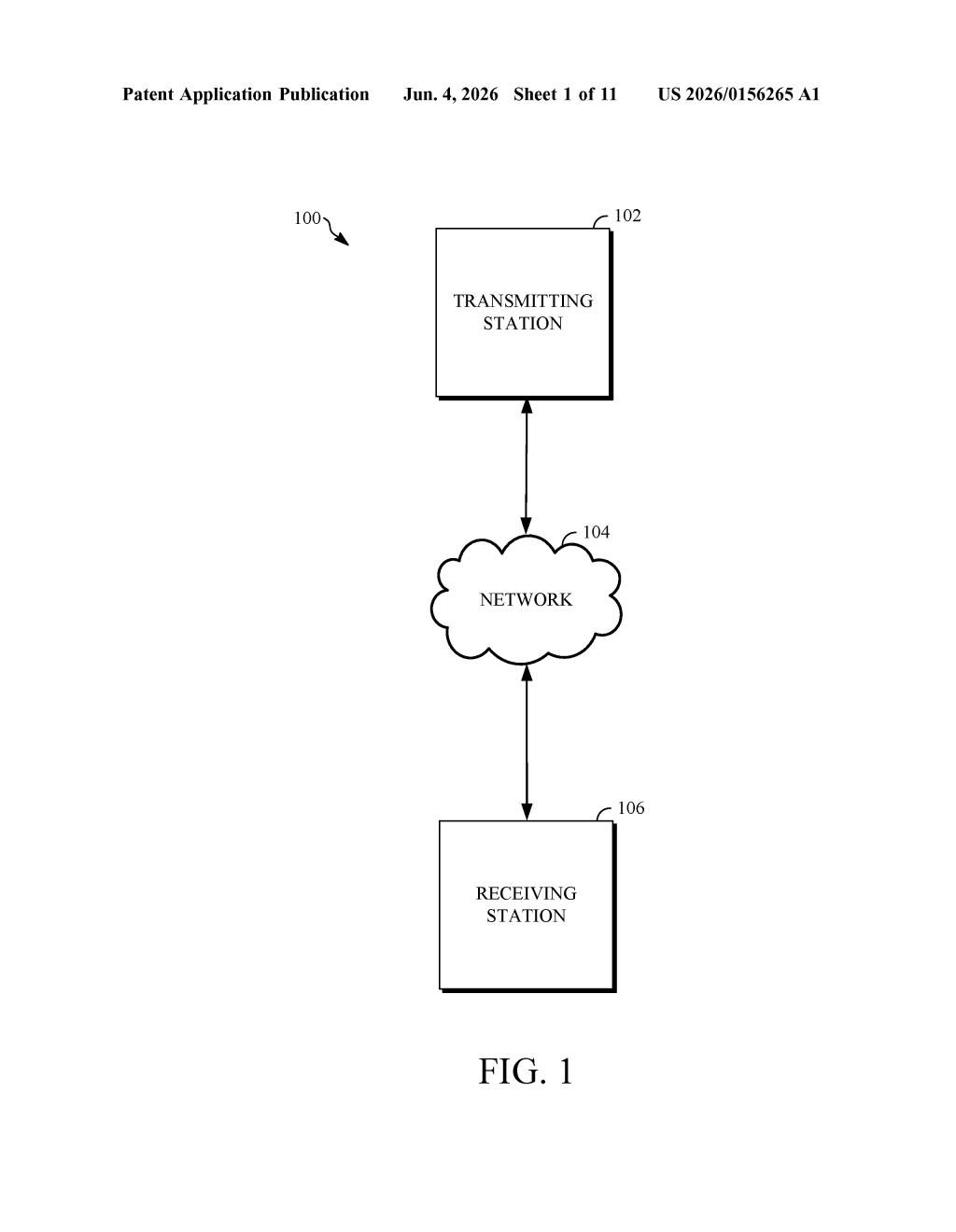 Google Patent: Wavefront Scan Order for Video Compression — figure from US 2026/0156265 A1