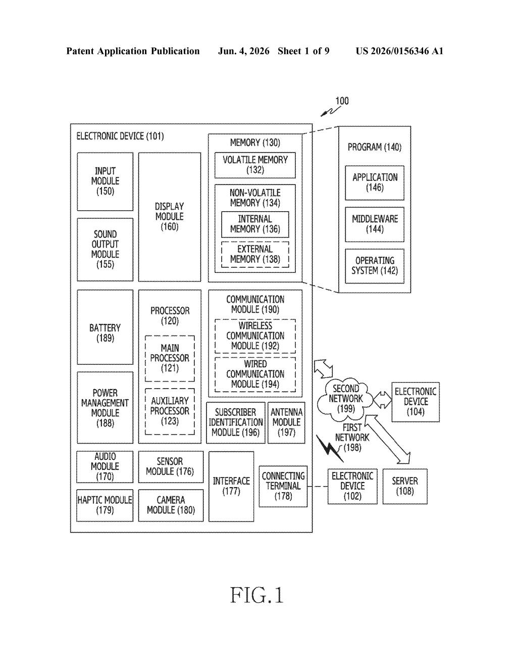 Samsung Patent: Instant Autofocus Before Camera Opens — figure from US 2026/0156346 A1