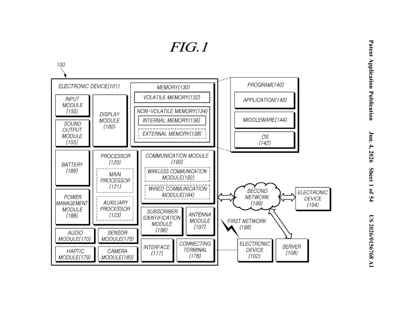 Samsung Patent: Flexible Glass Display With Side Recesses — figure from US 2026/0156768 A1