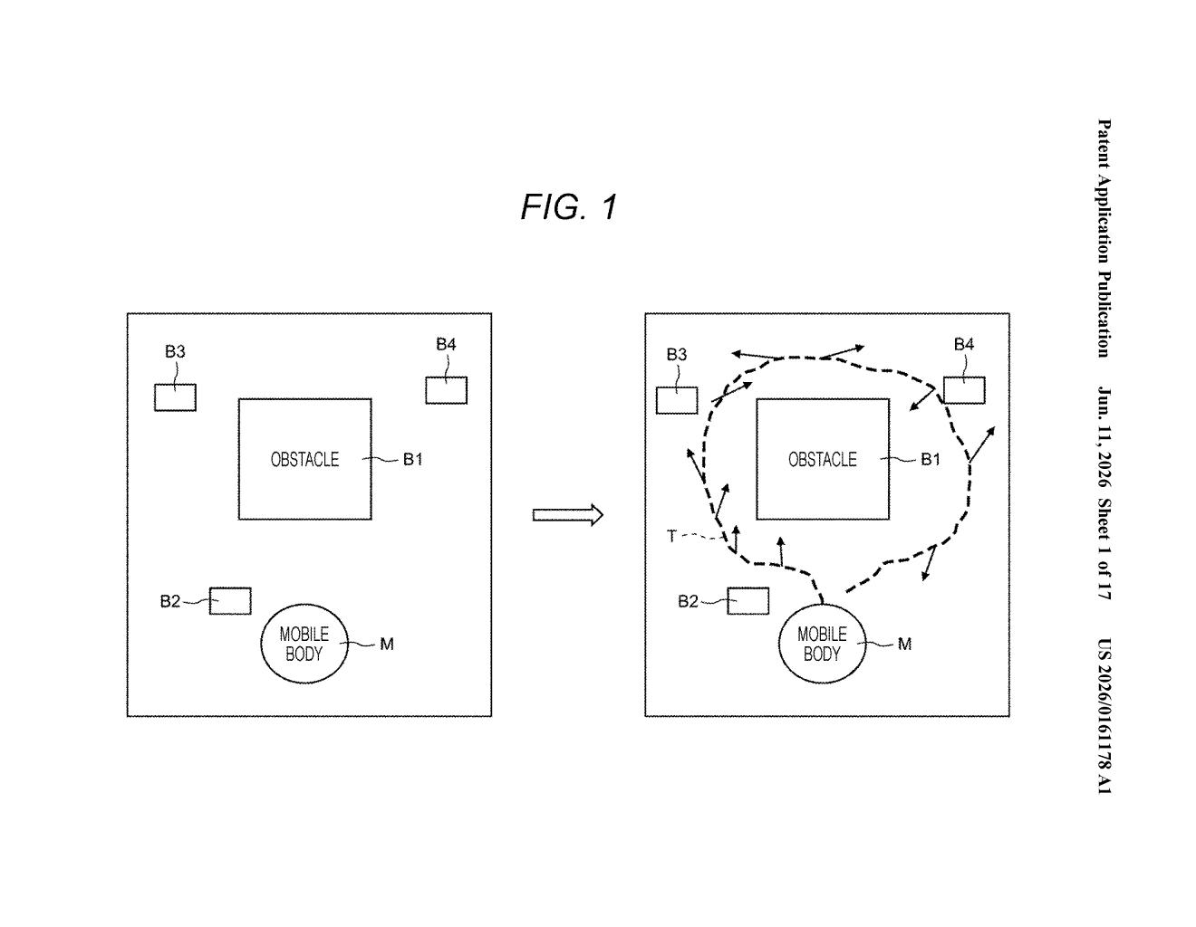 Sony Patent: Robot Navigation Using Simulated 3D Terrain Views — figure from US 2026/0161178 A1