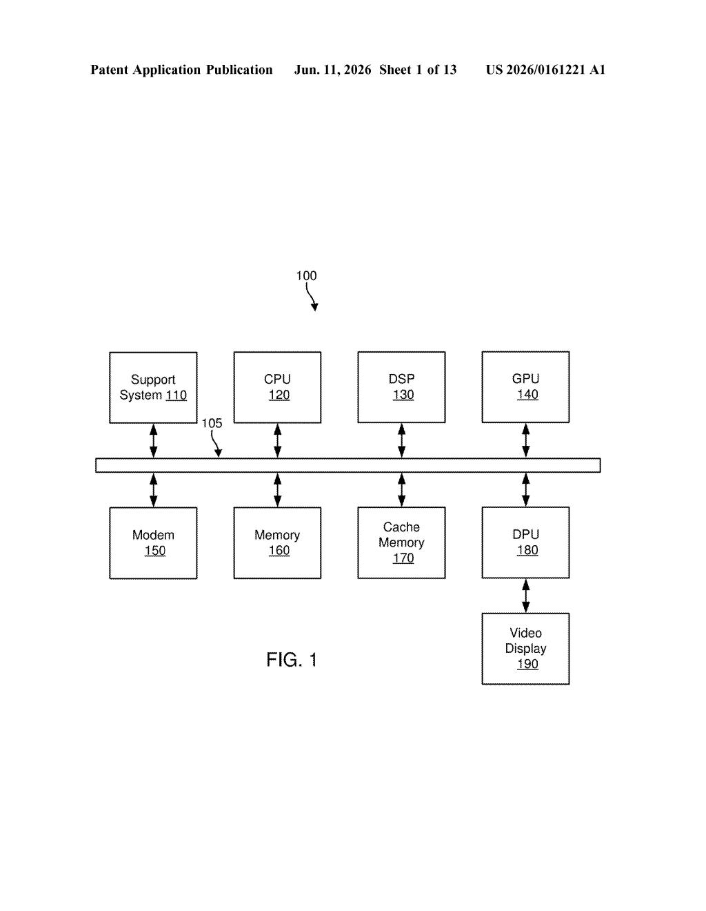 Qualcomm XR Patent: AR/VR Headset Wake-Up & Auth System — figure from US 2026/0161221 A1