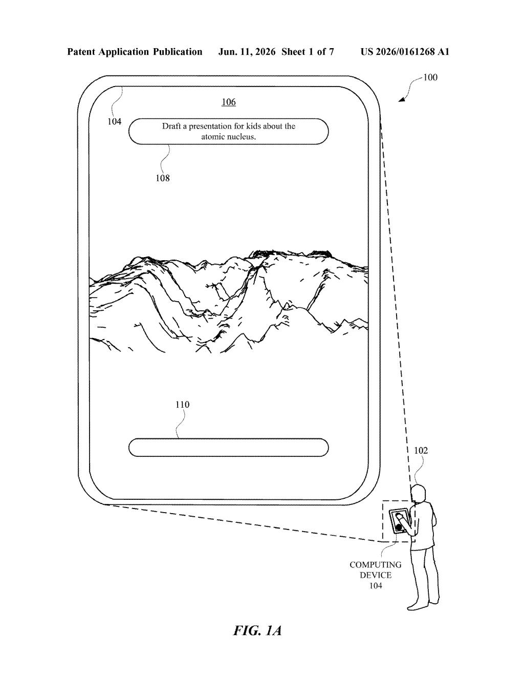 Google Patent: AI Prompt Suggestions With Compatibility Scores — figure from US 2026/0161268 A1