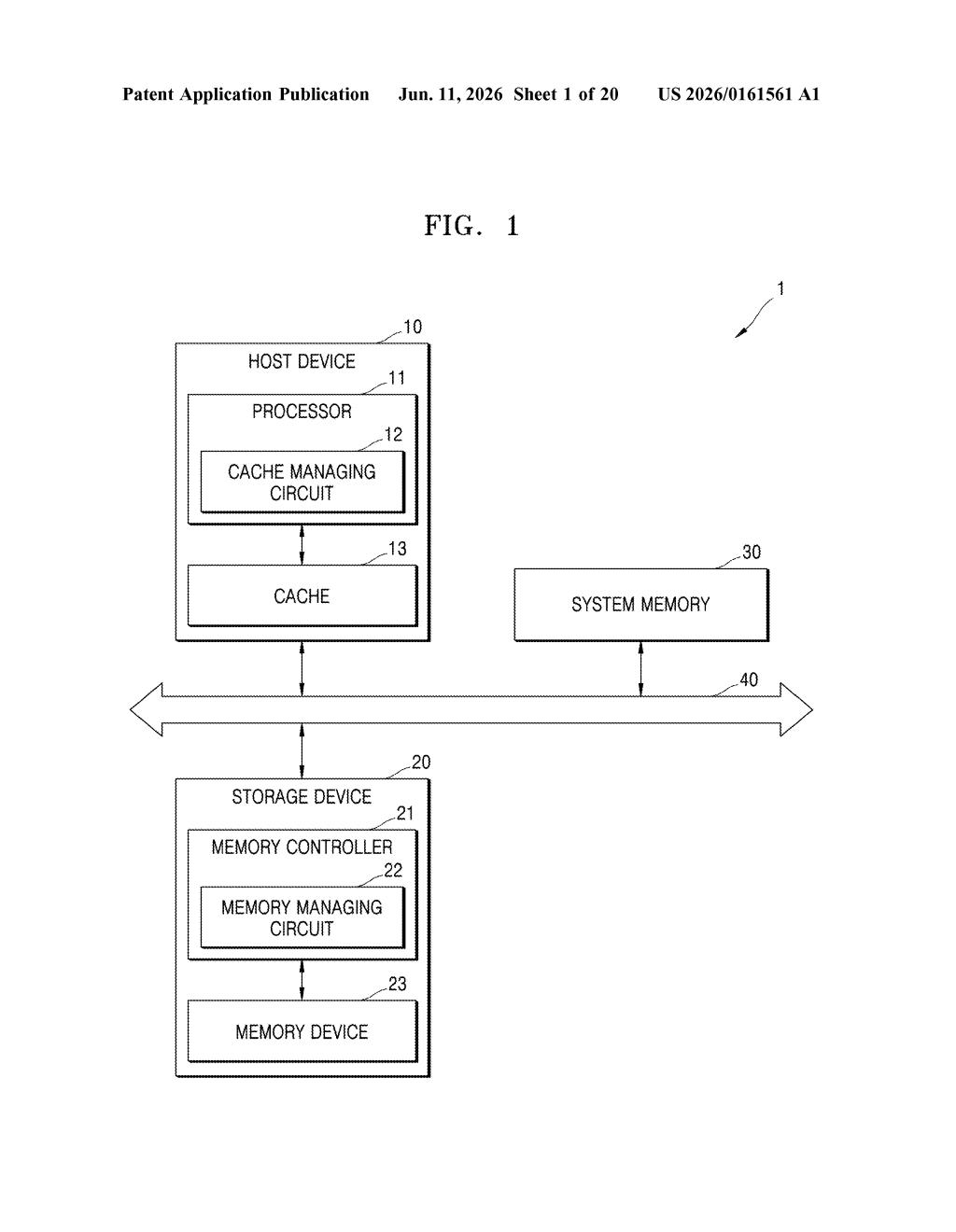 Samsung Patent: Adaptive Matrix Cache Indexing Explained — figure from US 2026/0161561 A1