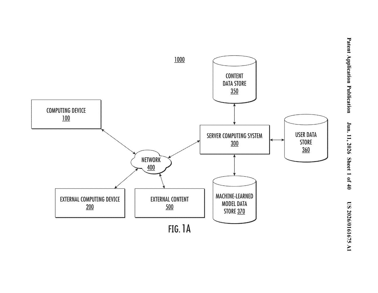 Google Patent: AI That Asks You Questions to Write Documents — figure from US 2026/0161675 A1