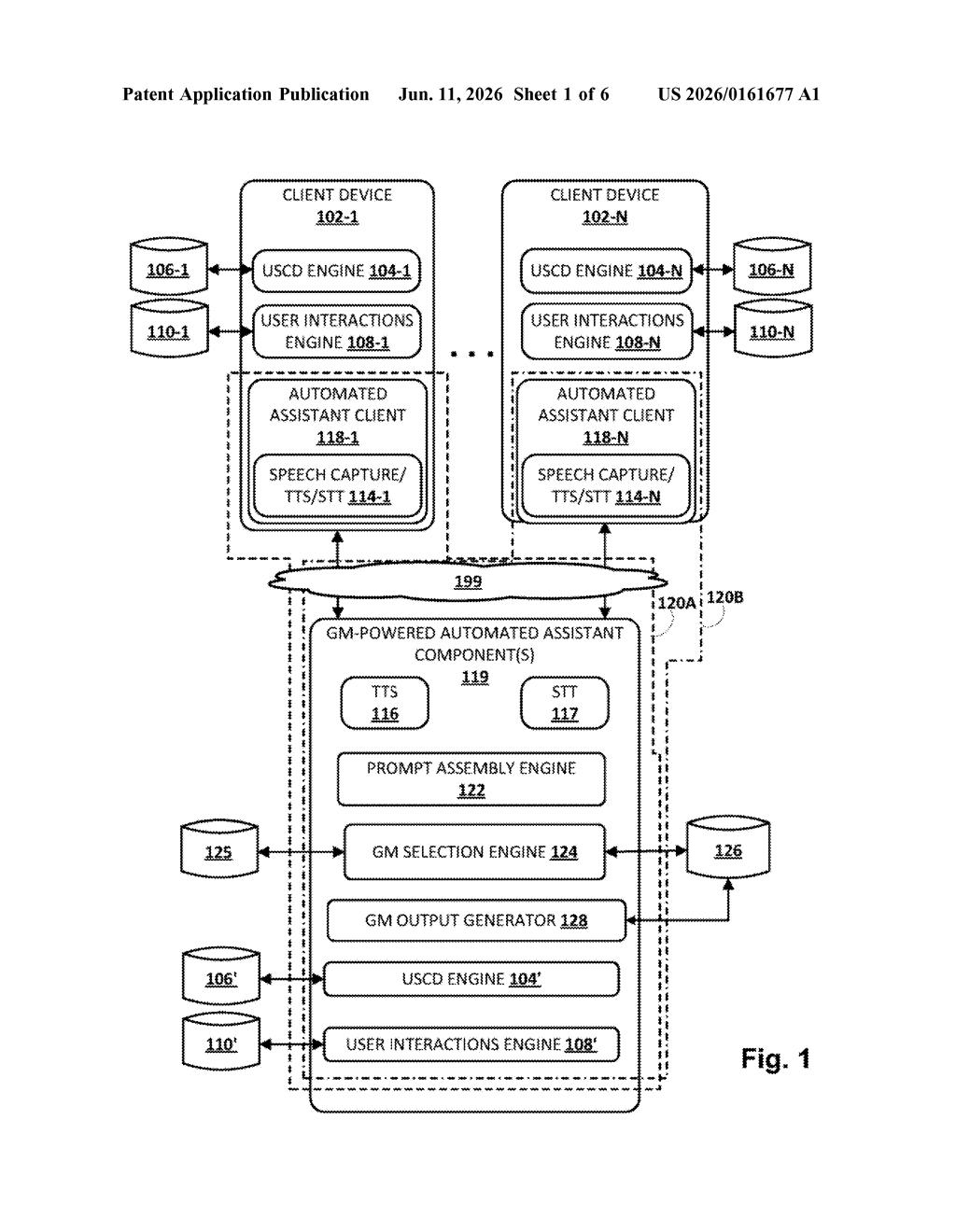 Google Patent: Selective RAG for Personalized AI Responses — figure from US 2026/0161677 A1