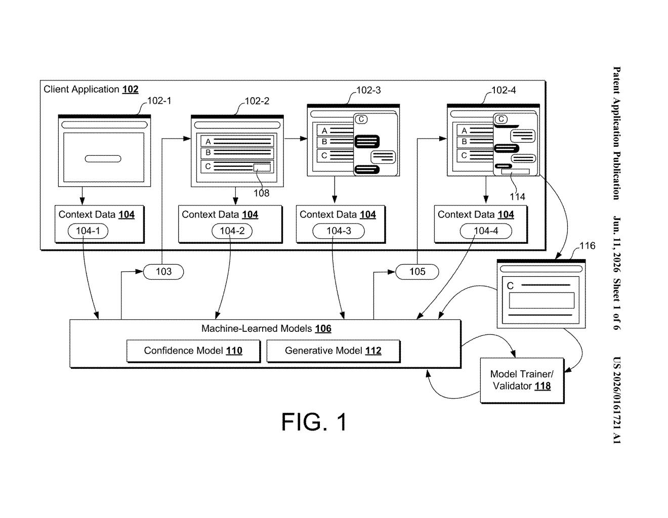 Google Patent: AI Chat Shortcuts Built Into Search Results — figure from US 2026/0161721 A1