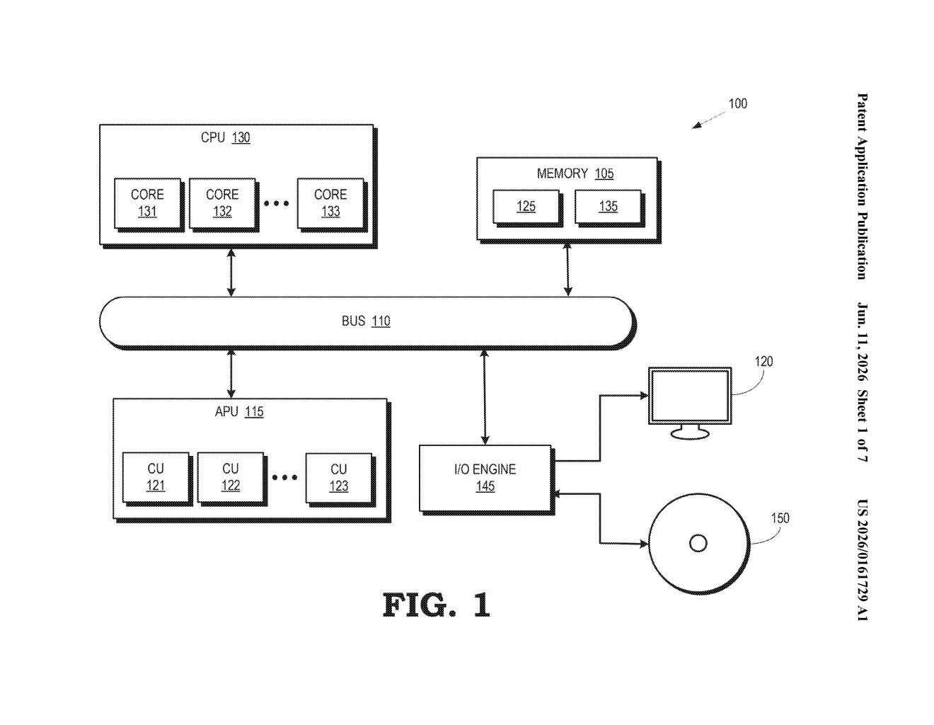 AMD Patent: Dedicated Chip Core for AI Image Upscaling — figure from US 2026/0161729 A1