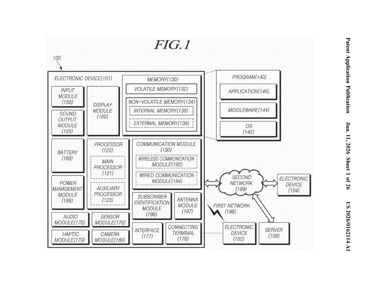 Samsung Patent: Linking Cards to ID Verification in Apps — figure from US 2026/0162114 A1