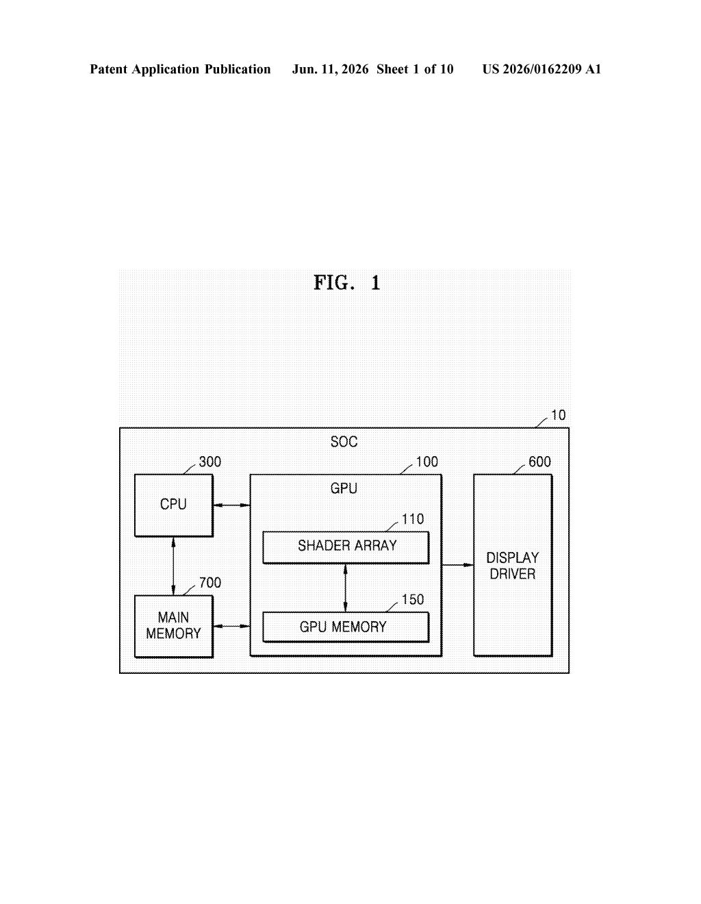 Samsung GPU Patent: Shader Module With Adaptive Memory Search — figure from US 2026/0162209 A1