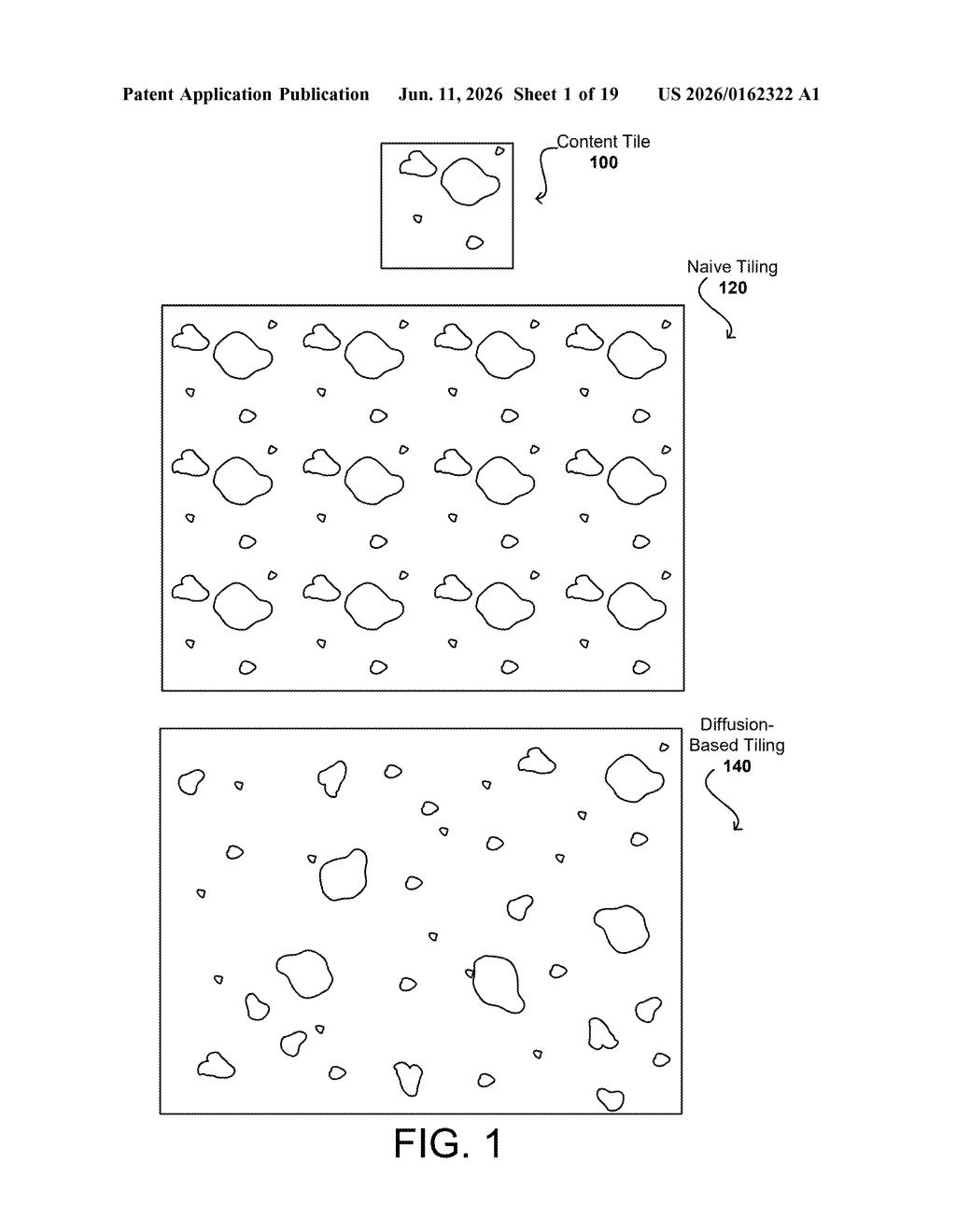 Nvidia Patent: AI-Generated Seamless Texture Tiles Explained — figure from US 2026/0162322 A1