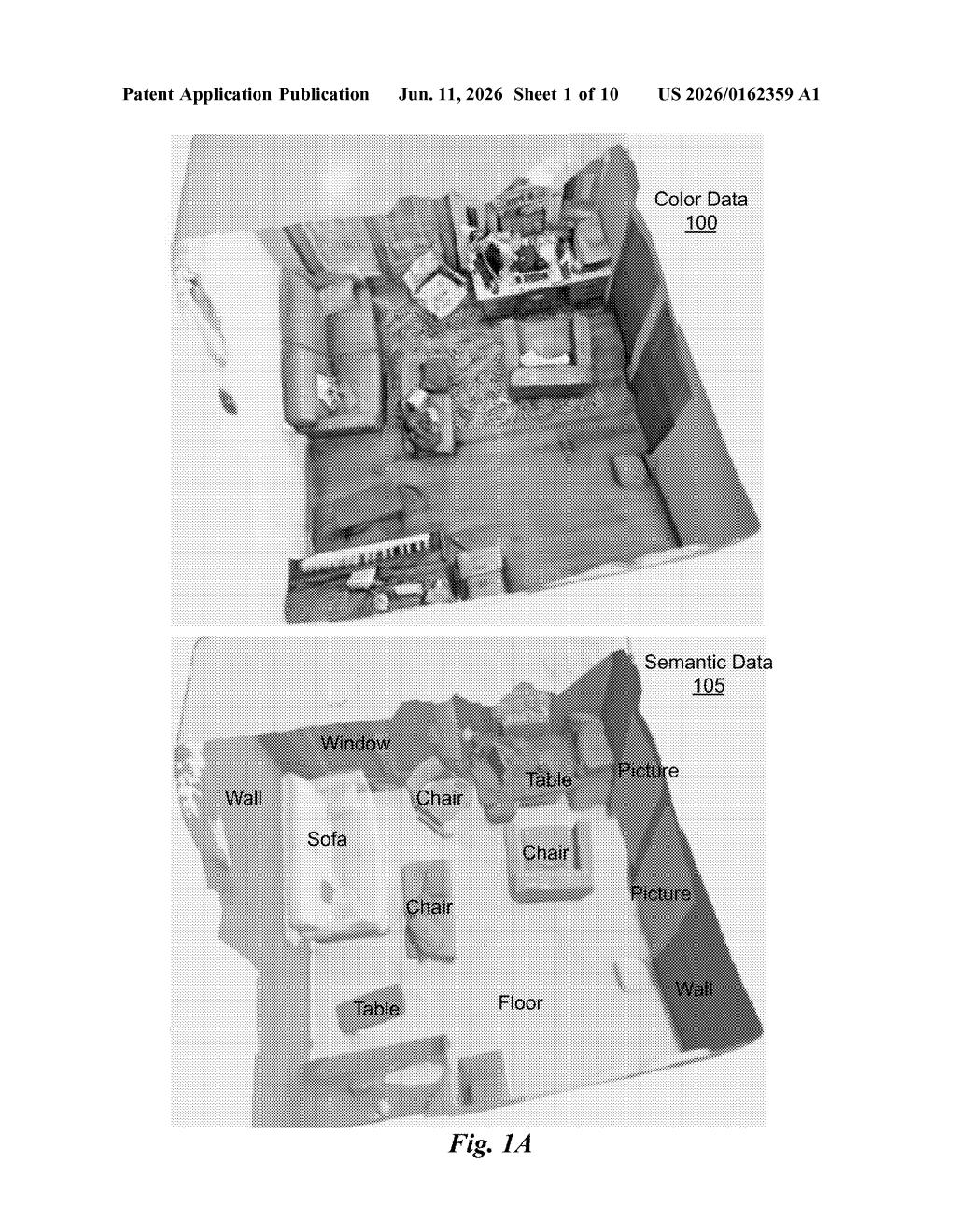 Nvidia Patent: 3D Scene Reconstruction from Single-Camera Video — figure from US 2026/0162359 A1