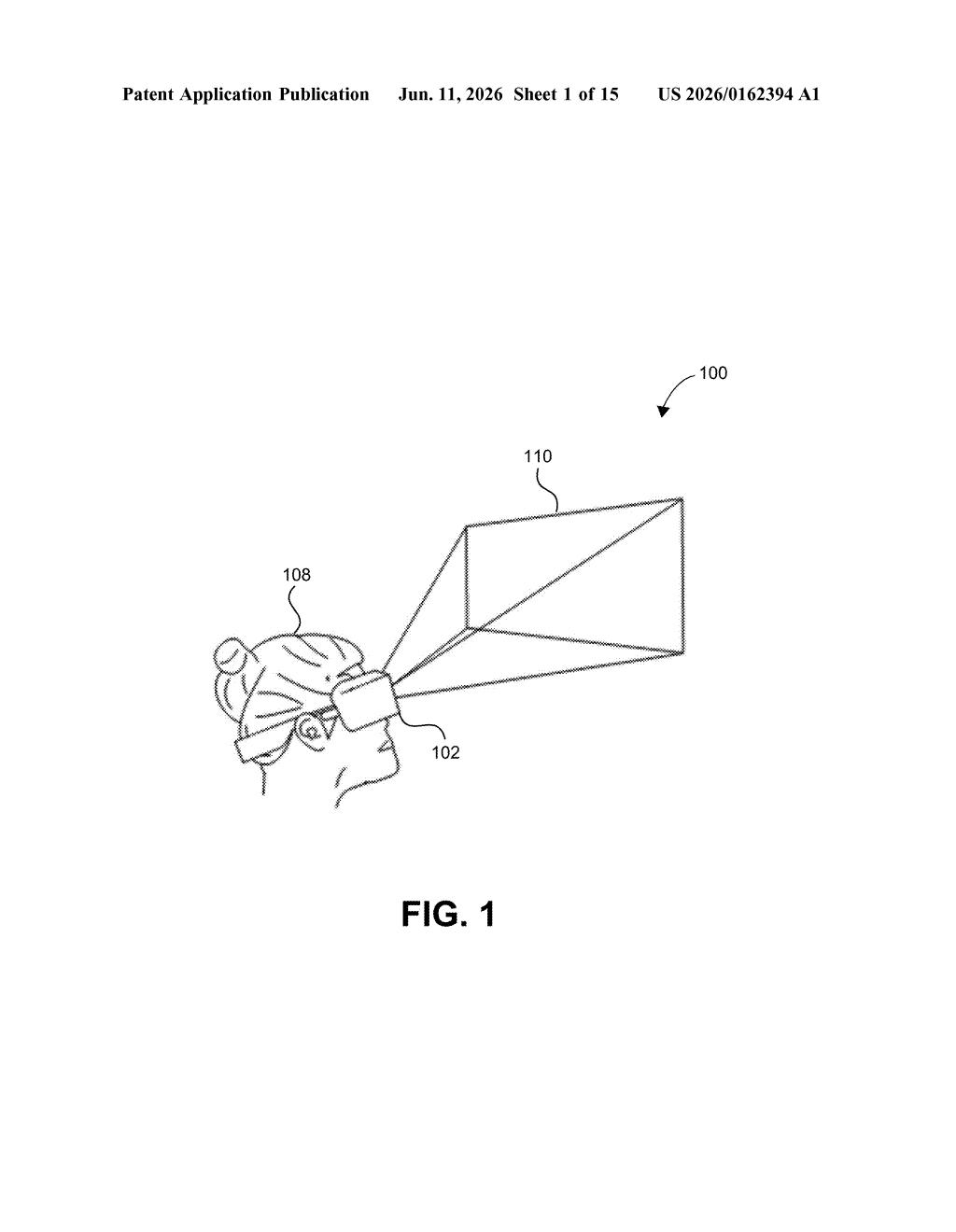 Qualcomm Patent: Eye-Tracking Camera Focus System — figure from US 2026/0162394 A1