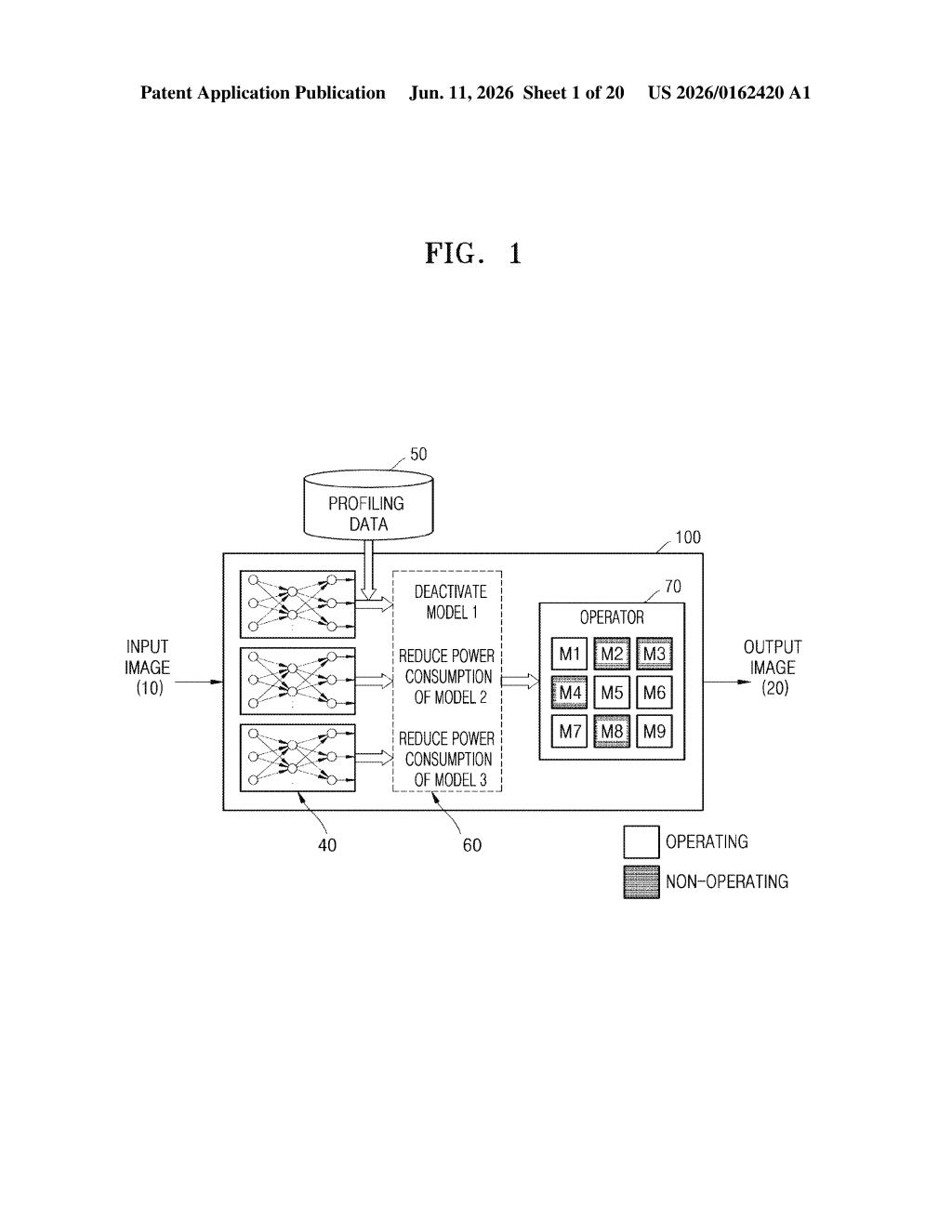 Samsung Patent: AI Image Processing With Power-Saving Mode — figure from US 2026/0162420 A1