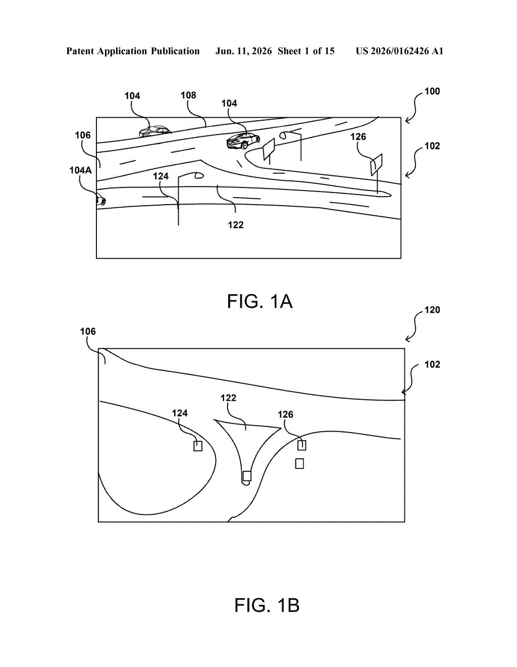 Nvidia Patent: Cross-Camera Sensor Calibration With Landmarks — figure from US 2026/0162426 A1