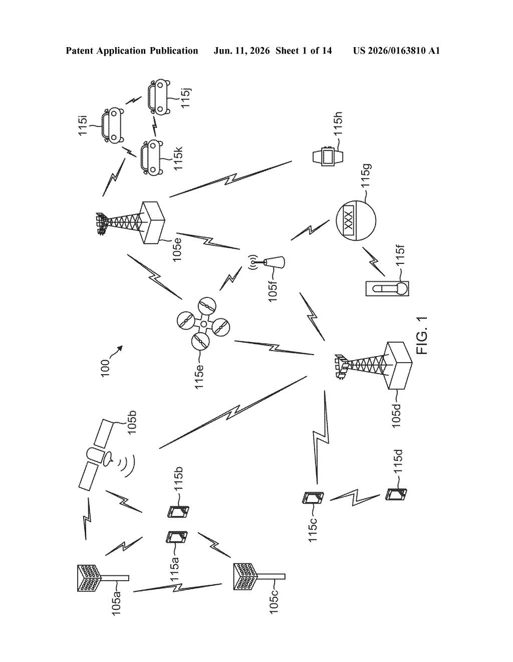 Qualcomm Patent: AI Language Models for Wireless Communication — figure from US 2026/0163810 A1