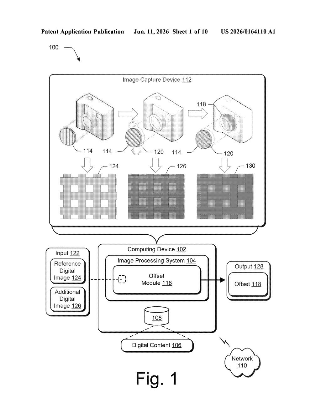 Adobe Patent: Auto-Correcting Camera Filter Drift Explained — figure from US 2026/0164110 A1
