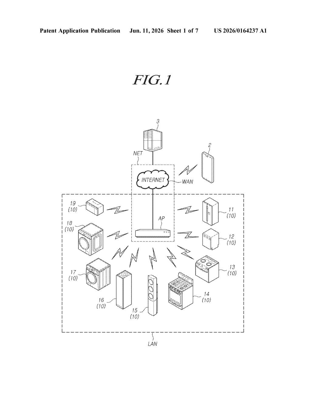 Samsung Patent: Point-to-Pair IoT Device Authentication — figure from US 2026/0164237 A1