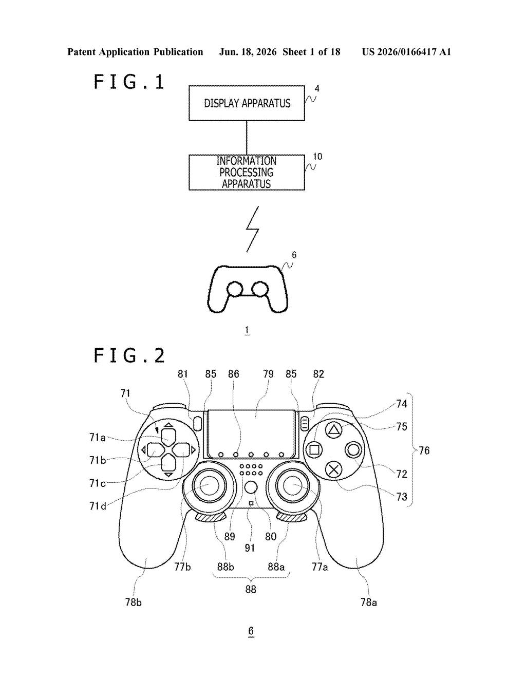 Sony Patent: PlayStation Controller Analog Stick Sensitivity Fix — figure from US 2026/0166417 A1