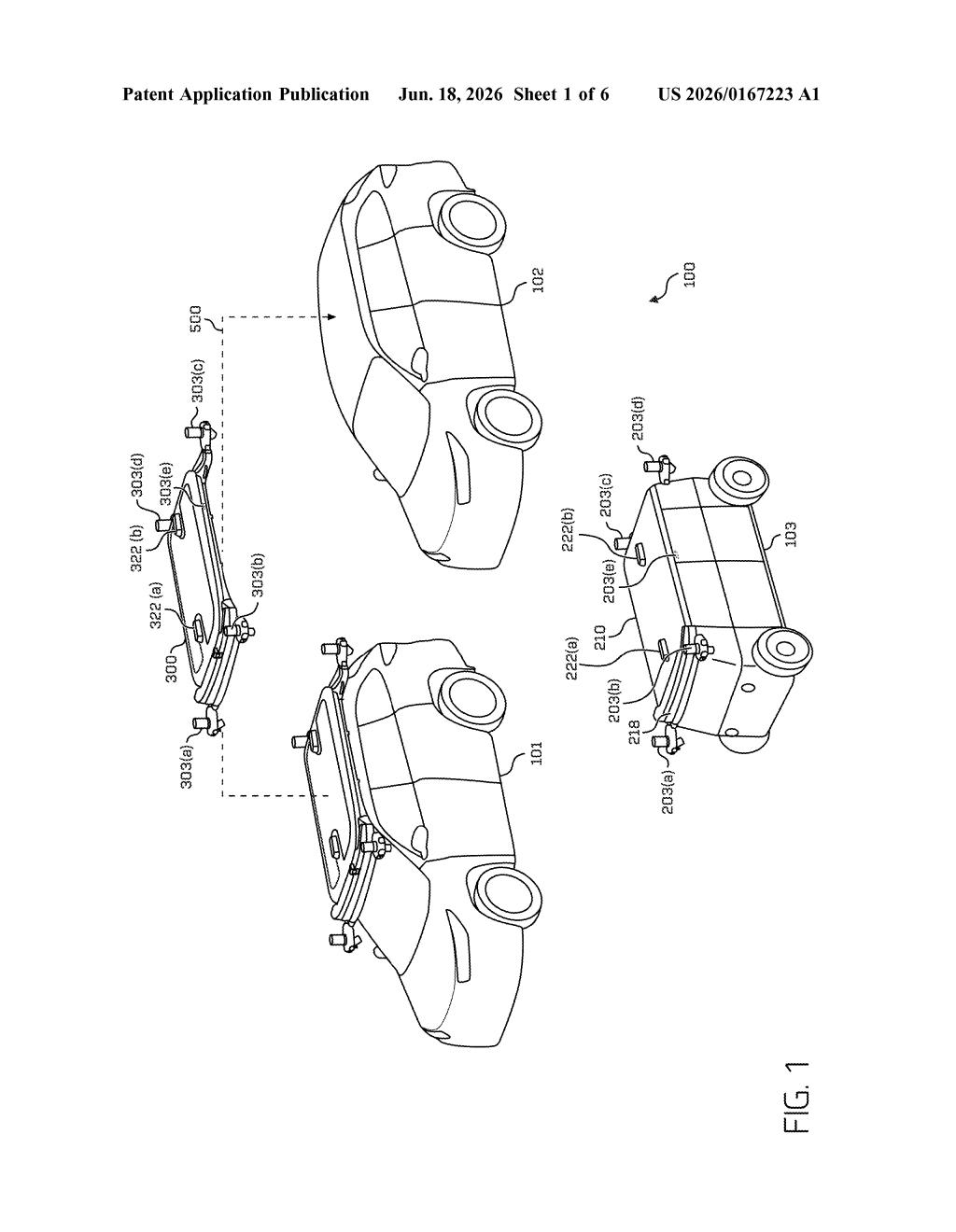 Zoox Patent: Sensor Rig That Trains Self-Driving AI on Normal Cars — figure from US 2026/0167223 A1